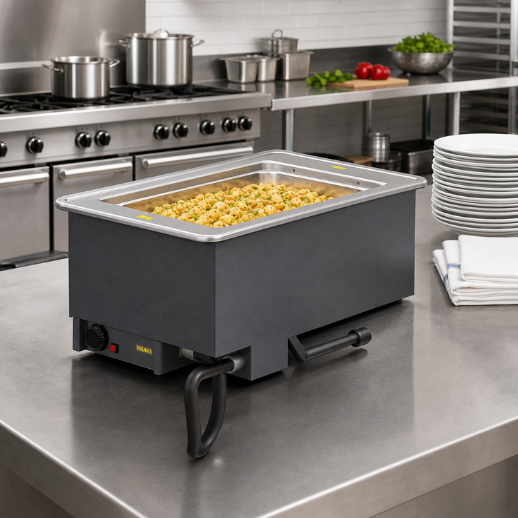 Product image #2 for Vollrath Drop-In Electric Wet Hot Food Well with Auto-Fill, 1 Full-Size Pan, Insulated, 208-240V