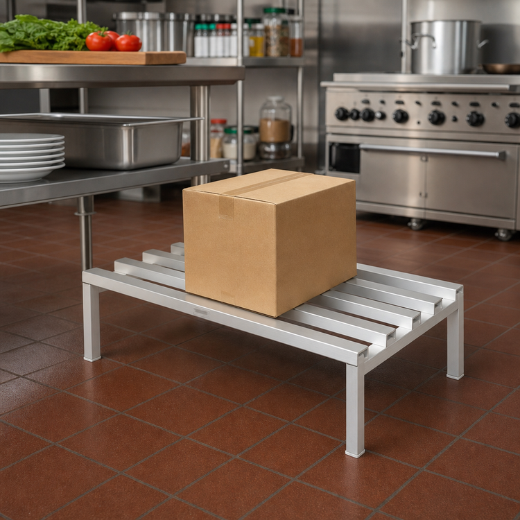 Product image #2 for Channel Manufacturing Standard Series C-Channel Aluminum Dunnage Rack, 60 x 24 x 12 Inches