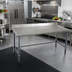 Thumbnail image #2 for Spec-Master Marine Series Stainless Steel Work Table with 4-1/2-Inch Backsplash, 48 x 30 Inches
