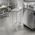 Thumbnail image #2 for Eagle Deluxe Series 12 Inch x 30 Inch Stainless Steel Filler Table with 1-1/2 Inch Rear Upturn