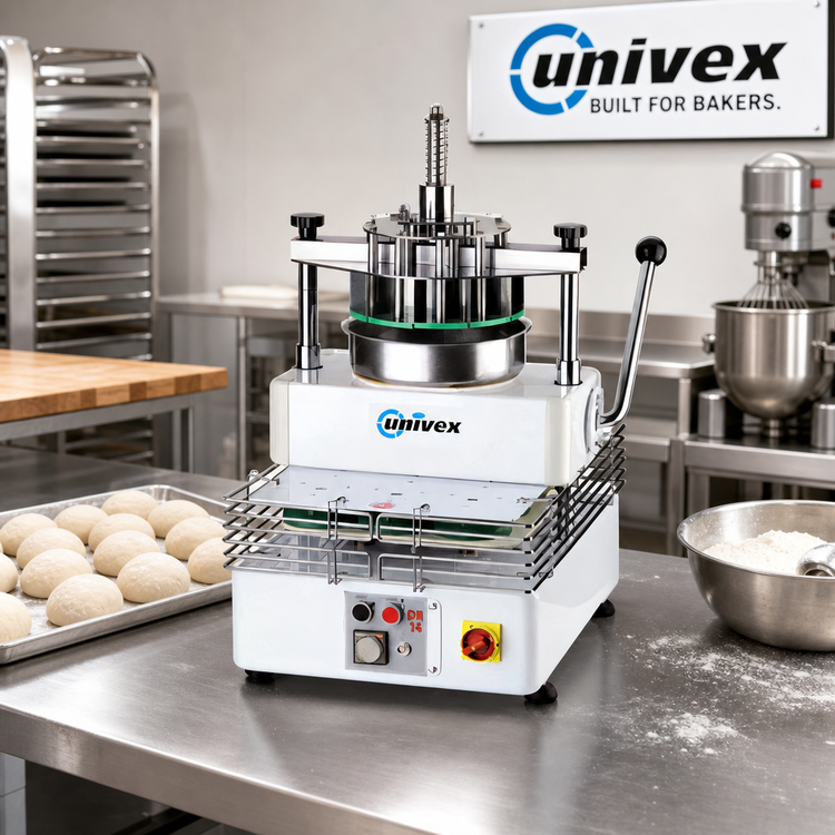 Product image #2 for Univex DR11 Semi-Automatic Bench Model Dough Divider/Rounder with 11-Portion Cutting Head