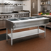 Thumbnail image #2 for Eagle Group Natural Gas Water Bath Hot Food Table, Open Base, 63-1/2 Inch x 30-1/2 Inch