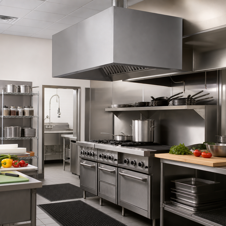 Product image #2 for Advance Tabco 42 x 42 Inch Stainless Steel Condensate Hood