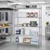 Thumbnail image #2 for Eagle Redi-Pak 5-Tier 60 Inch W x 18 Inch D x 74 Inch H Chrome Wire Shelving Unit