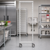 Thumbnail image #2 for Cambro Camshelving Premium Series Mobile Post Kit with Rigid Locking Casters, 24