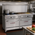 Thumbnail image #2 for Southbend Ultimate 60-Inch Gas Restaurant Range with 2 Open Burners, 48-Inch Griddle, and 2 Cabinets
