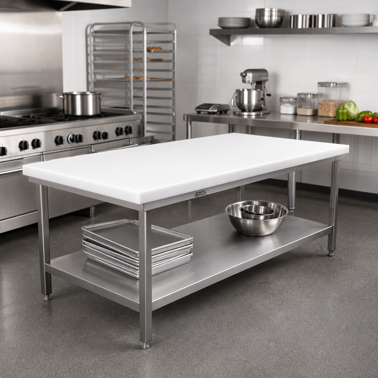 Product image #2 for John Boos 60 Inch x 36 Inch Reversible Poly Work Table Top Replacement Top