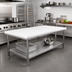 Thumbnail image #2 for John Boos 60 Inch x 36 Inch Reversible Poly Work Table Top Replacement Top