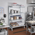 Thumbnail image #2 for Channel SC2060 Solid Cantilevered Shelving Unit, Aluminum, 60 W x 20 D x 72 H