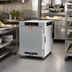 Thumbnail image #2 for Metro HotBlox Wide 8-Pan Pass-Thru Undercounter Insulated Heated Holding Cabinet, Digital Touchscreen, Solid Front/Clear Rear Doors