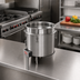 Thumbnail image #2 for Hatco Top-Mounted Drop-In Insulated Heated Well with Drain and Auto-Fill, 11 Quart Round, Stainless Steel
