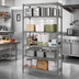 Thumbnail image #2 for Eagle Group Valu-Master 5-Tier Starter Wire Shelving Unit, 36 x 18 x 74 Inches, Pewter Gray Epoxy