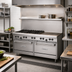Thumbnail image #2 for Garland US Range U Series 60-Inch Gas Restaurant Range with 1 Griddle and 2 Standard Ovens