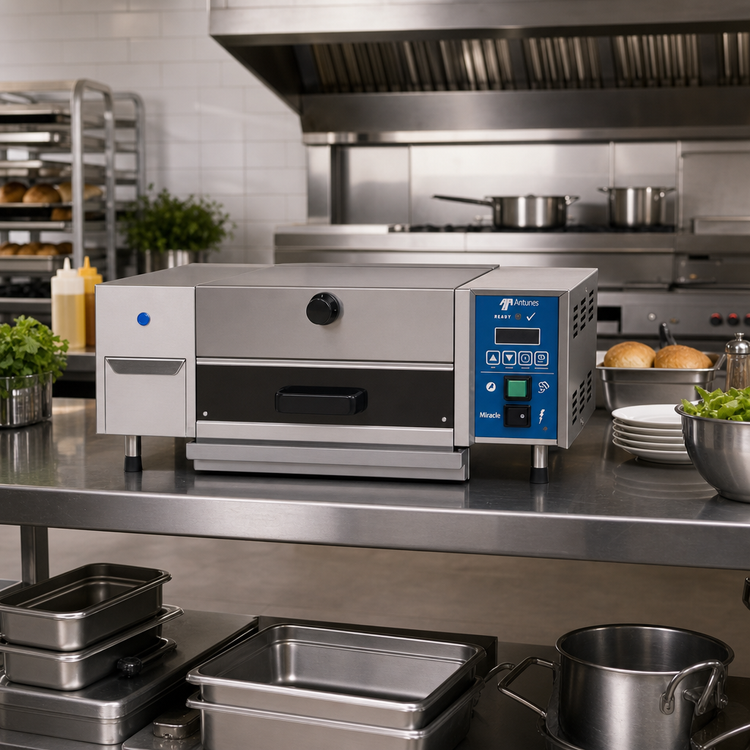 Product image #2 for Antunes Miracle Steamer Drawer-Style Countertop Steamer with Self-Contained Reservoir, 120V