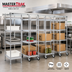 Thumbnail image #2 for Master Trak Overhead Track High-Density Storage Mobile Unit Kit for 36-Inch Shelves