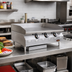 Thumbnail image #2 for Eagle RedHots Chef's Line Countertop Natural Gas Griddle, 15-Inch Wide, Smooth Steel Plate