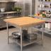 Thumbnail image #2 for John Boos Appalachian Red Oak Blended Edge Grain Island Countertop, 36