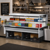 Thumbnail image #3 for Turbo Air 72-Inch Drop-In Horizontal Open Refrigerated Display Case with Glass Side Panels