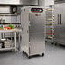 Thumbnail image #2 for hotLOGIX HL9-8 Half-Height Humidified Holding Cabinet with Solid Door, 16 Pan Capacity