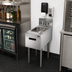 Thumbnail image #2 for Krowne Royal Series Freestanding Underbar Hand Sink Unit with Faucet and Soap/Towel Dispensers, 12 Inch x 24 Inch