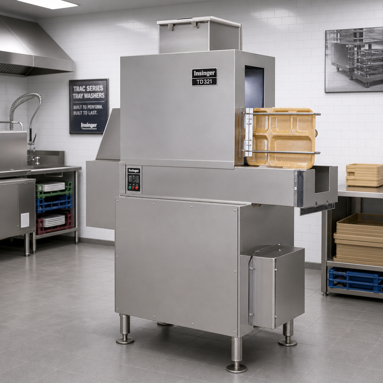 Product image #2 for Insinger TD 321 Tray Dryer for TRAC Series Tray Washers