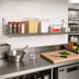Thumbnail image #2 for Metro SmartWall Life 48-Inch x 14-Inch Wall-Mounted Grid Shelf with Retaining Edge
