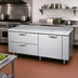 Thumbnail image #2 for La Rosa Refrigeration 3350-RF Two-Section Self-Contained Freezer Base Equipment Stand