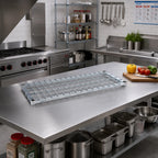 Thumbnail image #2 for Metro Super Erecta 1848DRC 48" W x 18" D Chrome Wire Dunnage Shelf with Removable Lift-Off Deck