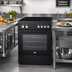 Thumbnail image #3 for Summit Appliance 24-Inch Black Smooth-Top Electric Convection Range with Ceramic Glass Cooktop