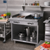 Thumbnail image #2 for Garland Cuisine Series 36-Inch Heavy Duty Natural Gas Commercial Range with 2 Open Burners and 18-Inch Thermostatic Griddle, Storage Base