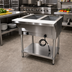 Thumbnail image #2 for Advance Tabco Triumph Supreme 2-Well Electric Open Well Hot Food Table with Undershelf and Cutting Board, 208/240V