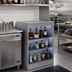 Thumbnail image #2 for Glastender 24-Inch Wide Back Bar Liquor Display Cabinet with Open Front and LED Lighting