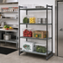 Thumbnail image #2 for Cambro Camshelving Basics Plus 4-Tier Stationary Starter Unit, 21 x 48 x 64 Inches