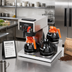 Thumbnail image #2 for Koffee King® Low Profile Automatic Fill Fresh Brew Coffee Brewer with Faucet, 3 Lower Warmers, and Pour Over Option