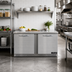Thumbnail image #2 for Continental Refrigerator SWF60N-FB 60 Inch Two-Section Worktop Freezer