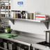 Thumbnail image #2 for Advance Tabco WS-10-72 72-Inch Wall-Mounted Stainless Steel Shelf, 10-Inch Deep, 18/430 Satin Finish, Bullnose Edge