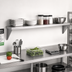 Thumbnail image #2 for Channel AWS1236 Solid Knock-Down Aluminum Wall Shelf, 36 x 12 Inches