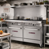 Thumbnail image #2 for Southbend Ultimate 60-Inch Gas Restaurant Range with 9 Open Burners, Standard Oven, and Convection Oven