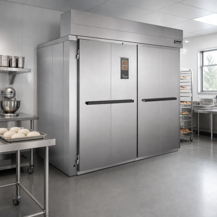 Product image #2 for Baxter PW3S Triple Wide Roll-In Proof Box, 60.5-Inch Deep, 2-Door, Open Floor, Electric Heat