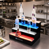 Thumbnail image #2 for Beverage-Air 24-Inch 4-Tier Lighted Liquor Display with Programmable LED Lighting