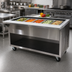 Thumbnail image #2 for Advance Tabco Triumph Supreme Heavy Duty 5-Pan Ice-Cooled Serving Counter with Enclosed Stainless Steel Base