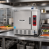 Thumbnail image #2 for Boilerless Electric Countertop Convection Steamer with Auto-Fill, 3-Pan Capacity