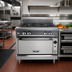 Thumbnail image #2 for Vulcan V Series 36-Inch Heavy Duty Gas Charbroiler Range with Convection Oven Base