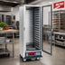 Thumbnail image #2 for Metro C5 1 Series Full-Height Mobile Non-Insulated Heated Holding Cabinet, Clear Door, 35-Pan Capacity