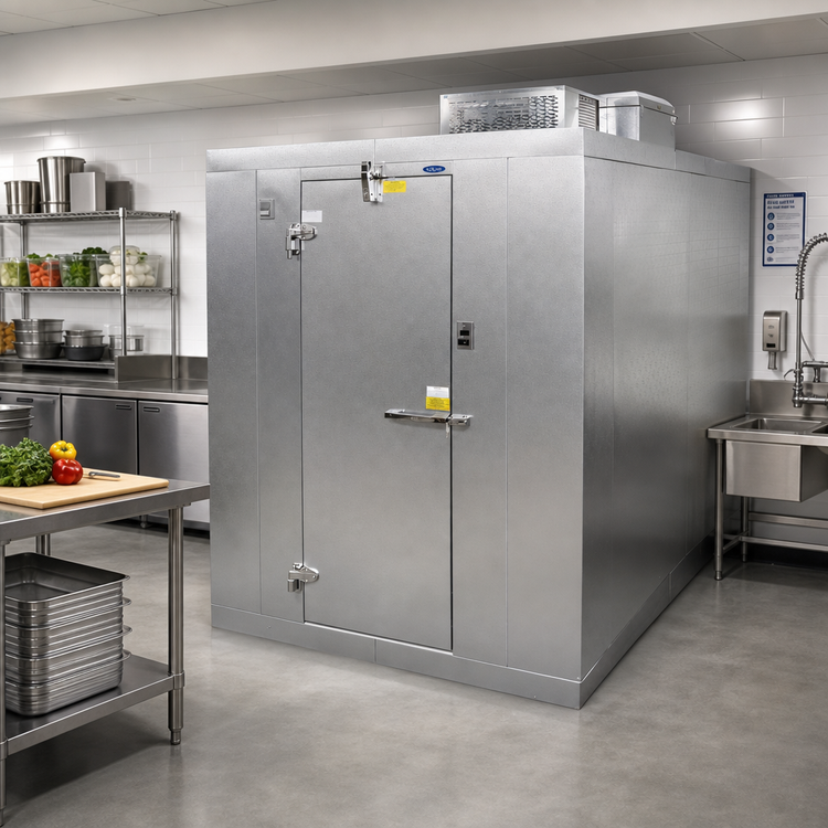 Product image #2 for Norlake Kold Locker Outdoor Walk-In Cooler, 8' x 8' x 7'7" H, With Floor, Self-Contained R290 Capsule Pak ECO, 115V