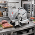 Thumbnail image #2 for Omcan USA 12-Inch Manual Gravity Feed Meat Slicer, 1/3 HP