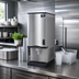 Thumbnail image #2 for Manitowoc Countertop Nugget Ice & Water Dispenser, Air-Cooled Self-Contained Condenser, 315 lb/Day, 20 lb Bin