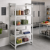 Thumbnail image #3 for Camshelving Premium 4-Shelf Vented Stationary Starter Unit, 21 x 36 x 72 Inches, Speckled Gray