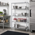 Thumbnail image #2 for EAGLEbrite 4-Tier Add-On Wire Shelving Unit, 42