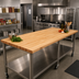 Thumbnail image #2 for John Boos Edge Grain Flat Top Northern Hard Rock Maple Work Table Top, 144 x 36 x 1-1/2 Inches